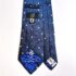 3691-Caravat-DUNHILL for Japan football team 2018 silk tie 8.3cm-Khá mới5