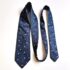 3691-Caravat-DUNHILL for Japan football team 2018 silk tie 8.3cm-Khá mới8