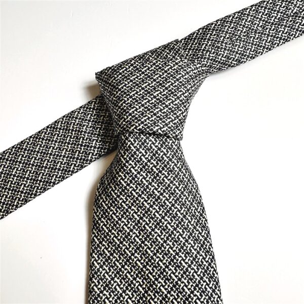 3752-Caravat-AQUASCUTUM London silk tie 9cm-Gần như mới0