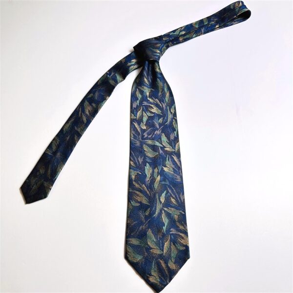 3682-Caravat-BALENCIAGA silk tie-Gần như mới1
