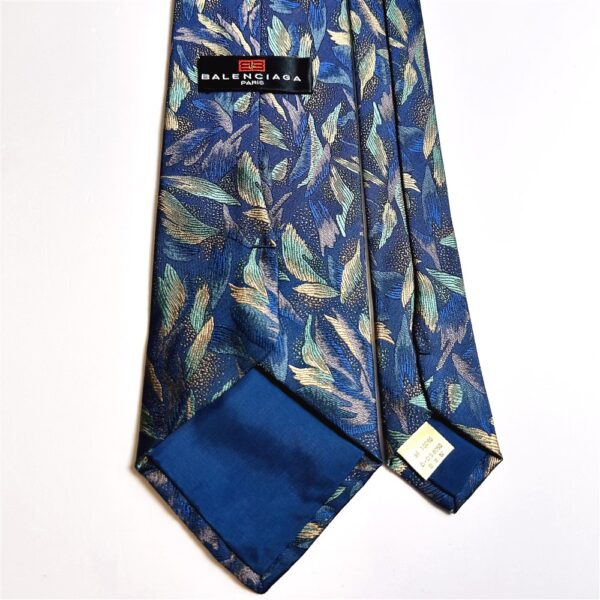3682-Caravat-BALENCIAGA silk tie-Gần như mới5
