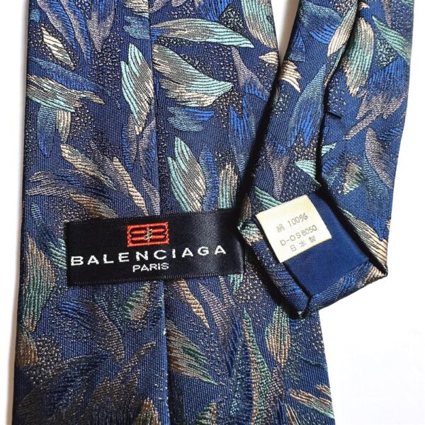 3682-Caravat-BALENCIAGA silk tie-Gần như mới6