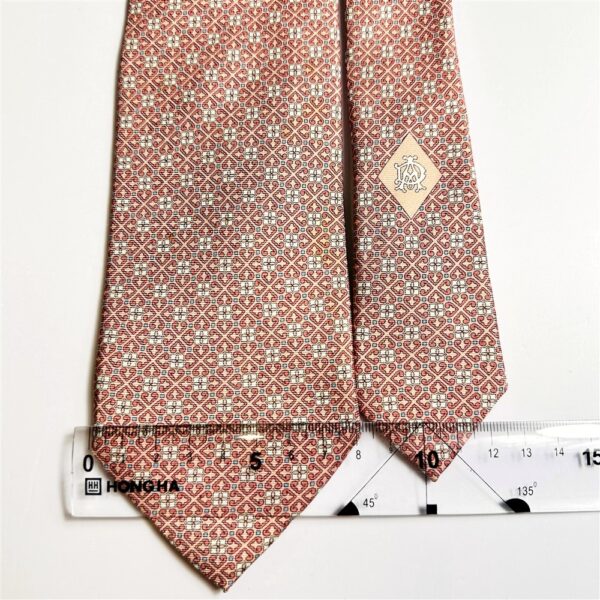 3690-Caravat-DUNHILL London silk tie 8cm-Gần như mới3