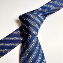 3720-Caravat-HERMES 950IA silk tie 8cm-Khá mới