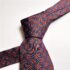 3694-Caravat-DUNHILL London silk tie 7.8cm-Gần như mới0