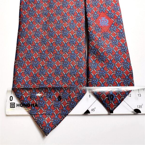 3694-Caravat-DUNHILL London silk tie 7.8cm-Gần như mới3