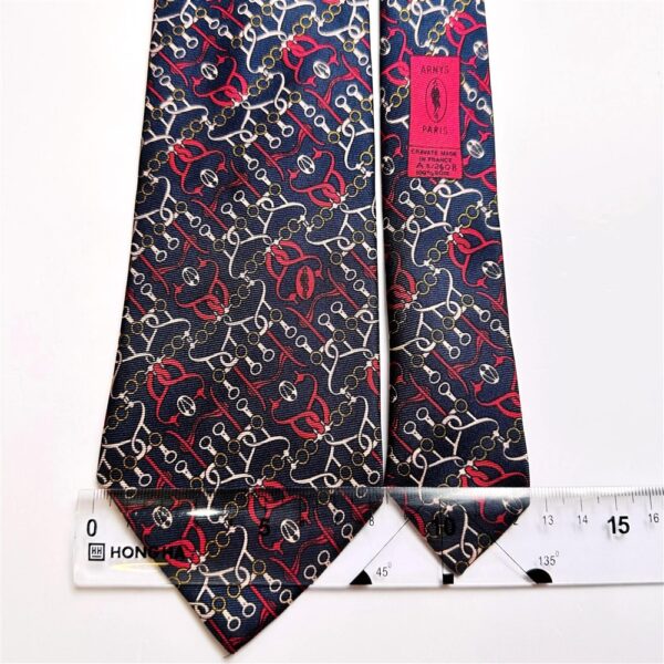 3748-Caravat-ARNYS silk tie 8.3cm-Khá mới3