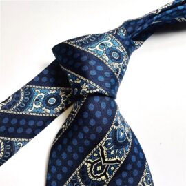 3672-Caravat-CHRISTIAN DIOR vintage silk tie-Khá mới