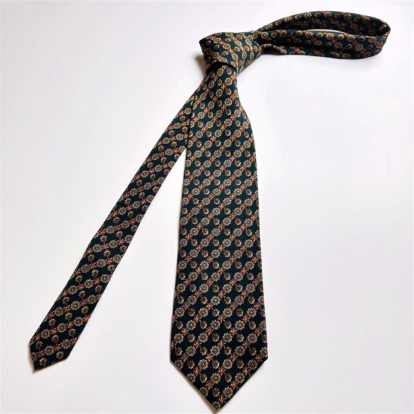 3674-Caravat-CHRISTIAN DIOR vintage silk tie-Gần như mới1