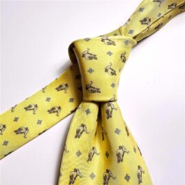 3765-Caravat-HUNTING WORLD Italy silk tie 9.5cm-Gần như mới