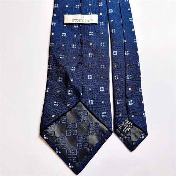 3769-Caravat-GIVENCHY Italy silk tie 9.5cm-Gần như mới5