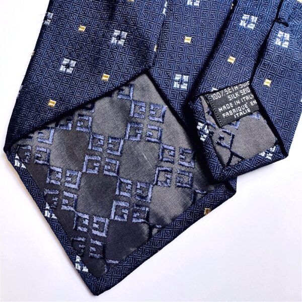 3769-Caravat-GIVENCHY Italy silk tie 9.5cm-Gần như mới6