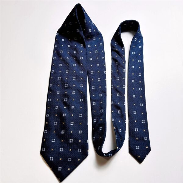 3769-Caravat-GIVENCHY Italy silk tie 9.5cm-Gần như mới8