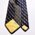 3676-Caravat-YVES SAINT LAURENT vintage silk tie-Khá mới5