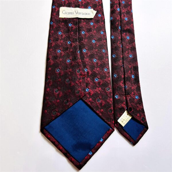 3723-Caravat-GIANNI VERSACE silk tie 7.8cm-Đã sử dụng/Khá sạch5