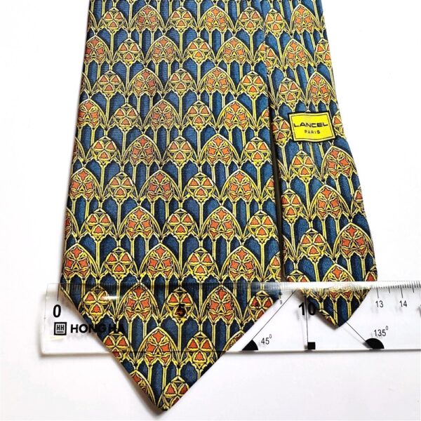 3732-Caravat-LANCEL silk tie 9.0cm-Khá mới3