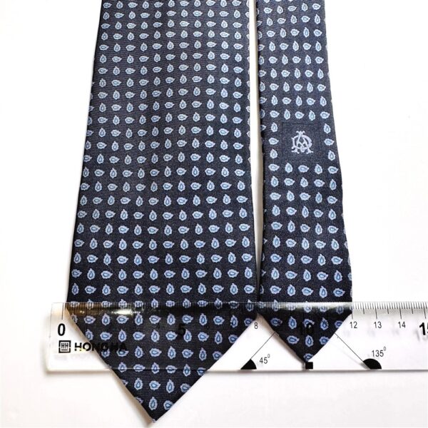 3696-Caravat-DUNHILL London silk tie 8cm-Gần như mới3