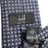 3696-Caravat-DUNHILL London silk tie 8cm-Gần như mới7