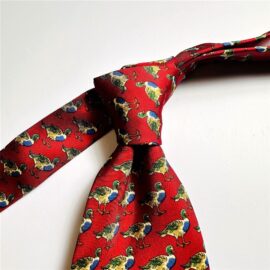 3707-Caravat-DUNHILL London vintage silk tie 9.5cm-Khá mới