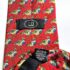 3707-Caravat-DUNHILL London vintage silk tie 9.5cm-Khá mới8