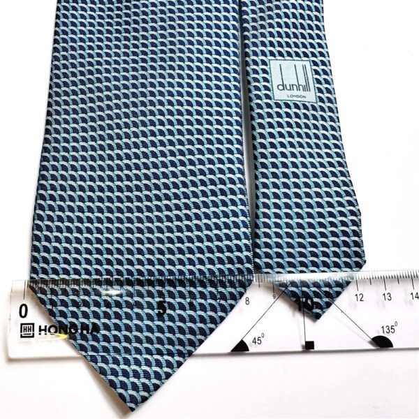 3699-Caravat-DUNHILL London silk tie 8.3cm-Gần như mới3