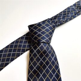 3710-Caravat-DUNHILL London silk tie 10cm-Gần như mới