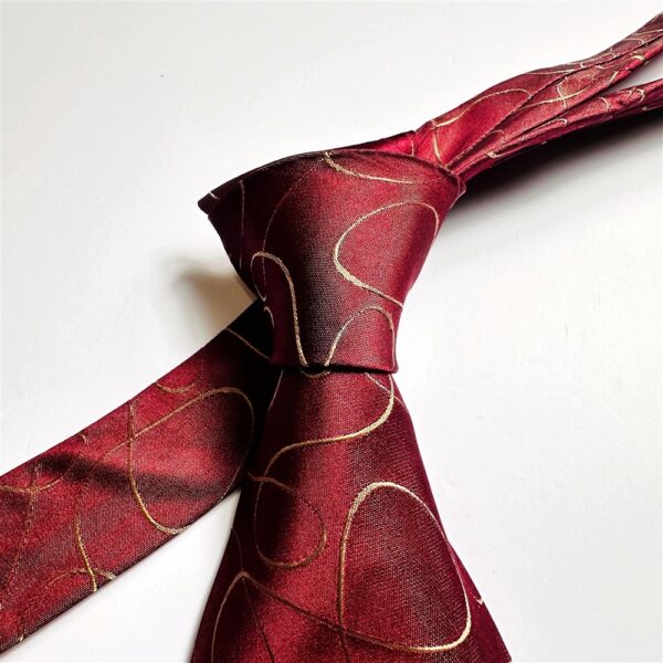 3738-Caravat-NINA RICCI Paris silk tie 9.0cm-Gần như mới2