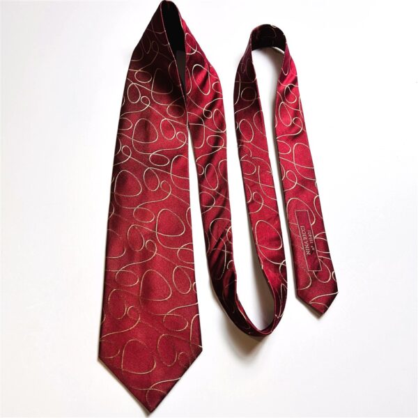 3738-Caravat-NINA RICCI Paris silk tie 9.0cm-Gần như mới8