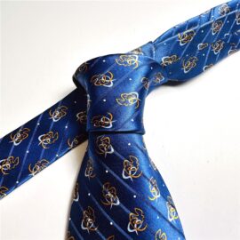 3744-Caravat-NINA RICCI Monsieur silk tie 9cm-Gần như mới