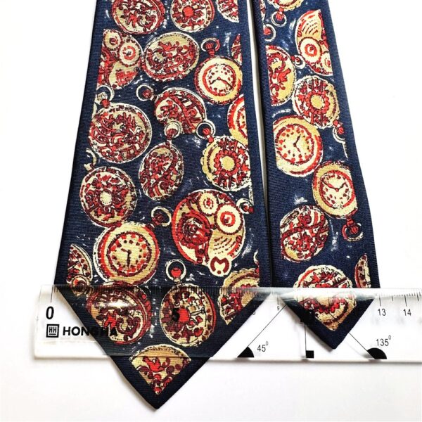 3760-Caravat-MILA SCHON Italy silk tie 8.8cm-Gần như mới3