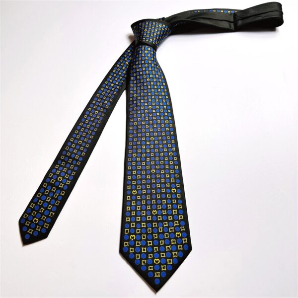 3761-Caravat-MILA SCHON Italy silk tie 8.8cm-Gần như mới1