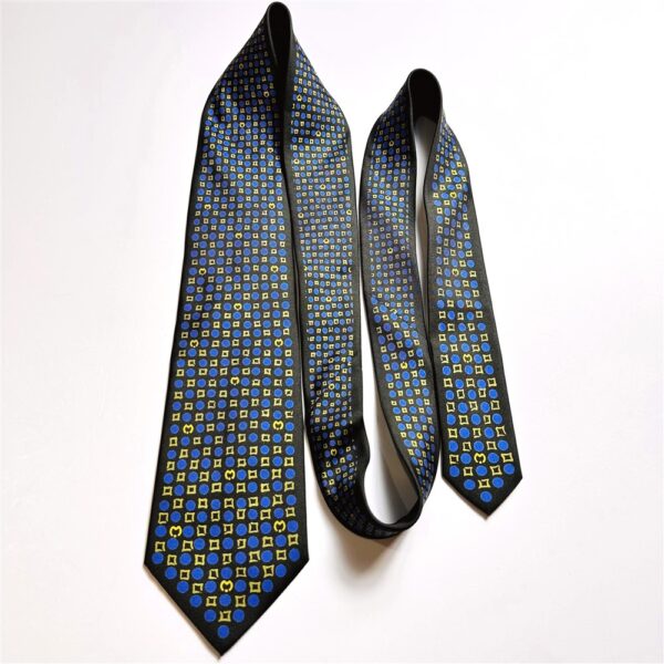 3761-Caravat-MILA SCHON Italy silk tie 8.8cm-Gần như mới7