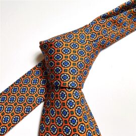 3763-Caravat-POLO RALPH LAUREN silk tie 7.9cm-Gần như mới