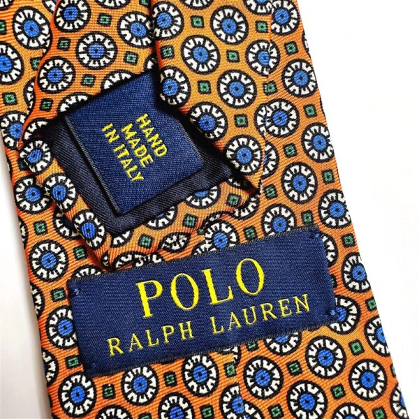 3763-Caravat-POLO RALPH LAUREN silk tie 7.9cm-Gần như mới5