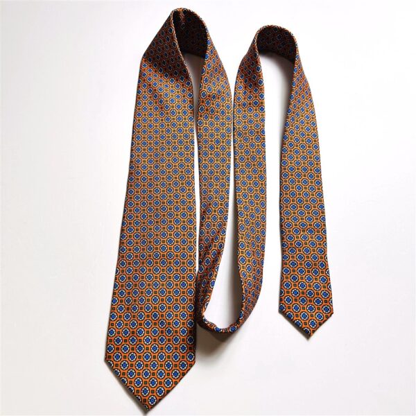 3763-Caravat-POLO RALPH LAUREN silk tie 7.9cm-Gần như mới7