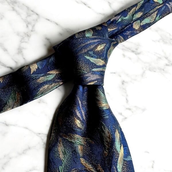 3682-Caravat-BALENCIAGA silk tie-Gần như mới0