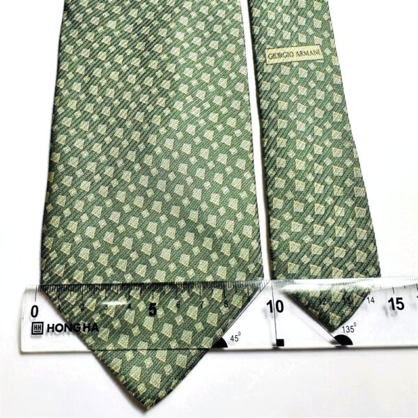 3781-Caravat-GIORGIO ARMANI silk tie 9.5cm-Khá mới3