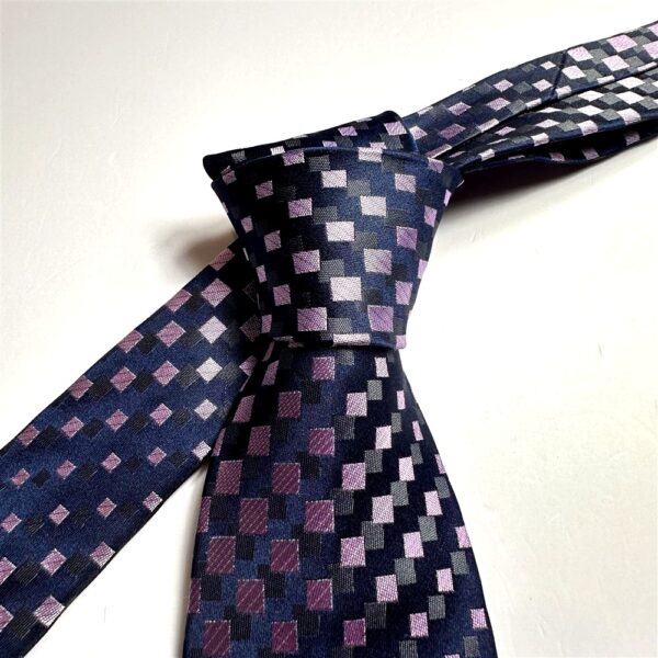 4636-Caravat-DKNY silk tie 8.3cm-Như mới2