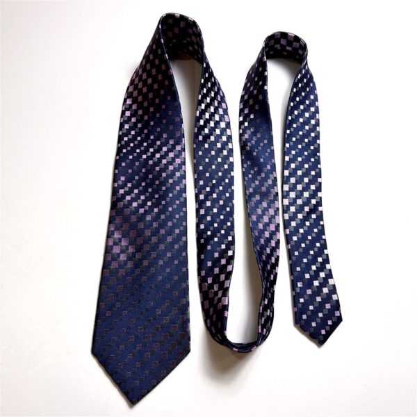 4636-Caravat-DKNY silk tie 8.3cm-Như mới7