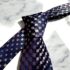 4636-Caravat-DKNY silk tie 8.3cm-Như mới0