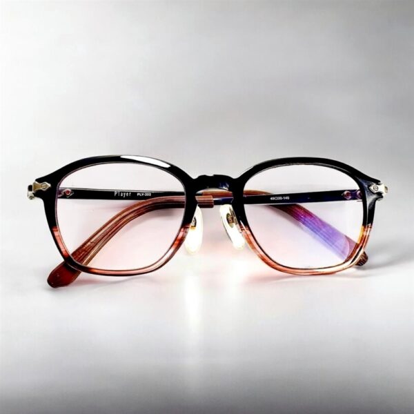 6745-Gọng kính nam/nữ-Đã sử dụng/Khá mới-P’LAYER eyeglasses frame0