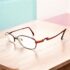 6748-Gọng kính nữ-Đã sử dụng/Khá mới-AMIPARIS Japan eyeglasses frame0
