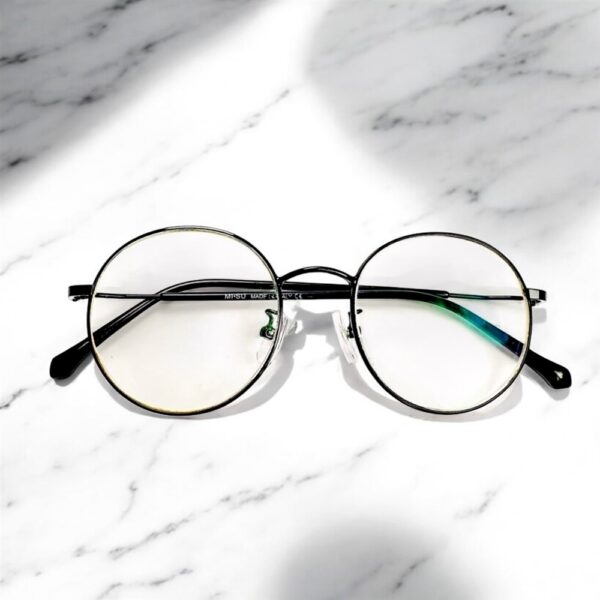 6749-Gọng kính nữ-Đã sử dụng-MI SU Italy eyeglasses frame0