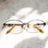 6756-Gọng kính nữ-RUDOLPH VALENTINO RV 944 half rim eyeglasses frame-Mới/chưa sử dụng0