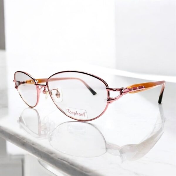 6757-Gọng kính nữ-RAPHAEL half rim eyeglasses frame-Mới/chưa sử dụng0