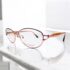 6757-Gọng kính nữ-RAPHAEL half rim eyeglasses frame-Mới/chưa sử dụng0