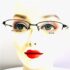 6784-Gọng kính nam/nữ-SKINS half rim eyeglasses frame-Mới/chưa sử dụng13