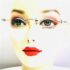 6800-Gọng kính nữ-ANNE KLEIN II rim less eyeglasses frame-Mới/chưa sử dụng13