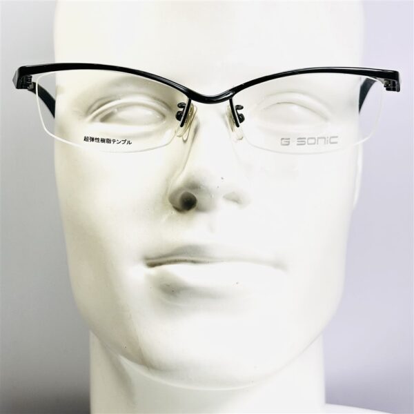 6793-Gọng kính nam/nữ-G-SONIC half rim eyeglasses frame-Mới/chưa sử dụng13