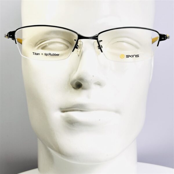 6784-Gọng kính nam/nữ-SKINS half rim eyeglasses frame-Mới/chưa sử dụng14
